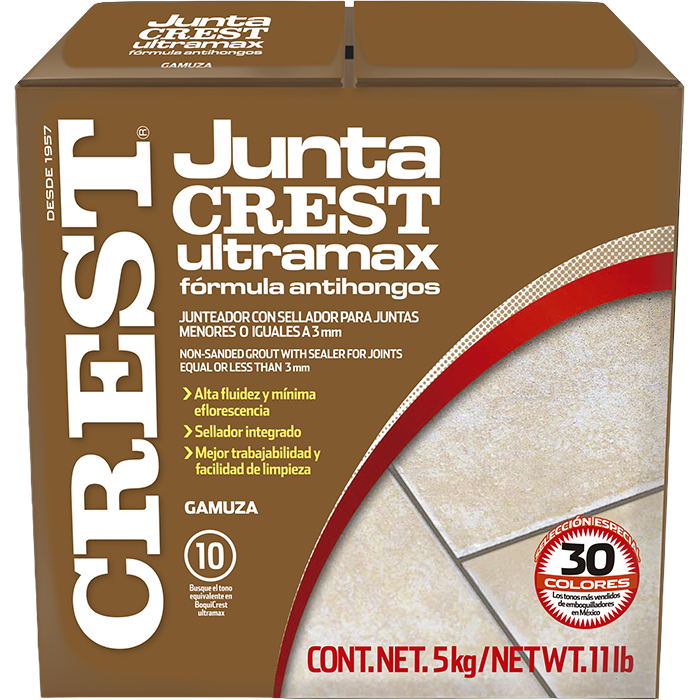 Juntacrest Ultramax Gamuza 5 Kg Pr2227