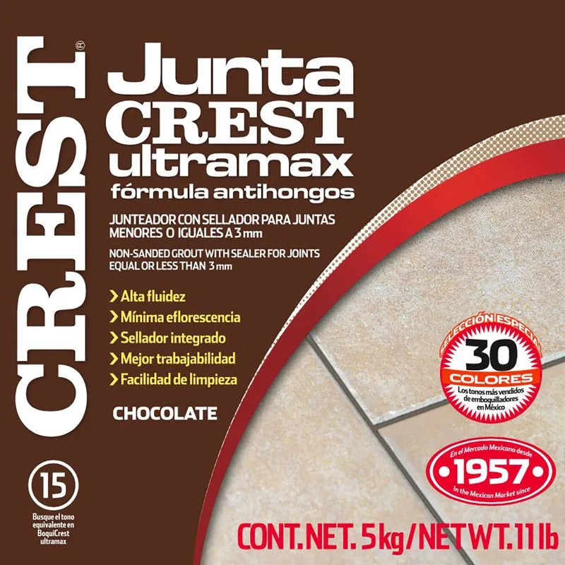 Juntacrest Ultramax Chocolate 5 Kg Pr2228