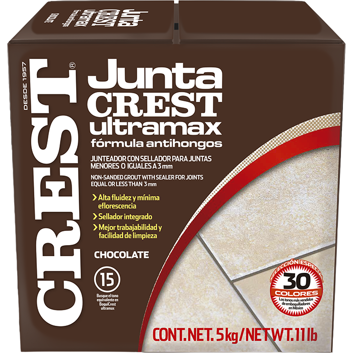 Juntacrest Ultramax Chocolate 5 Kg Pr2228