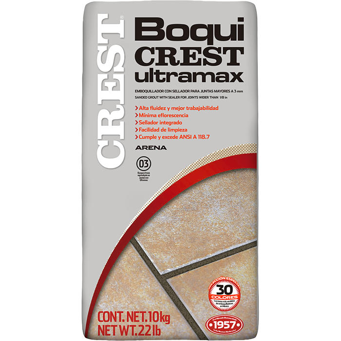 Boquicrest Ultramax Arena 10 Kg Pr2256