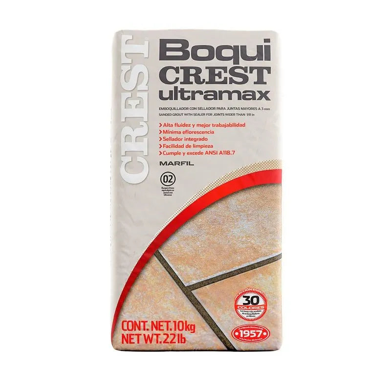 Boquicrest Ultramax Marfil 10 Kg Pr2259