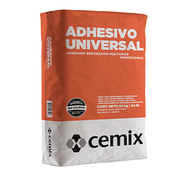 Adhesivo Universal Blanco 20 Kg Cemix Pr40034