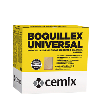 Boquillex Universal Sin Arena Gris Perla Sellador 5Kg Pr40053