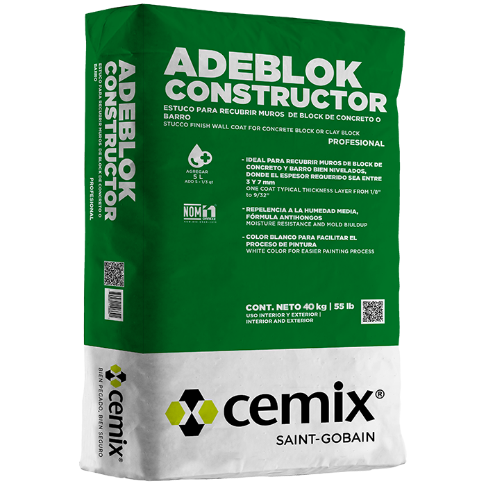 Adeblock Constructor Gris 40 Kg Pr4094