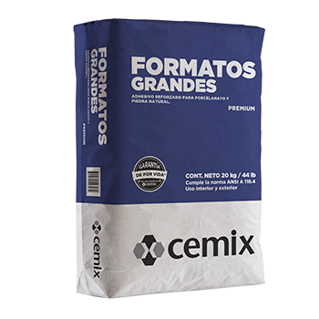 Pegazulejo Grandes Formatos 20 Kg Pr4195