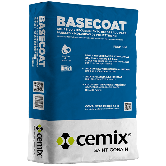 Basecoat Gris 20 Kg, Cemix