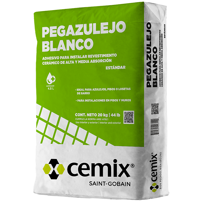 Pegazulejo Blanco 20Kg Pr4400