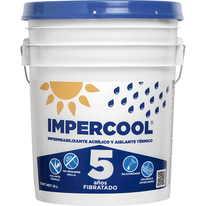 Impercool 5 Años Fibratado 19 Lts Pr4519