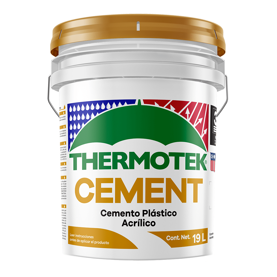 THERMOTEK CEMENT — Resanador y sellador acílíco pastoso blanco galón 3.8 L