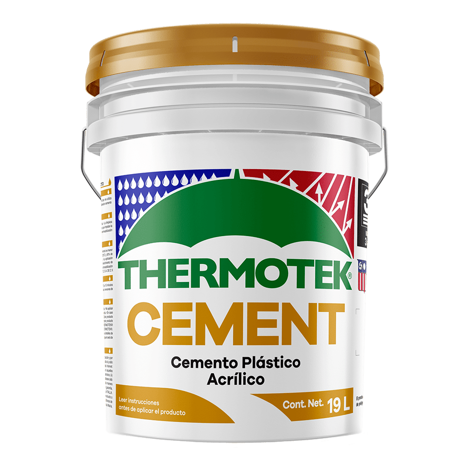 THERMOTEK CEMENT — Resanador y sellador acílíco pastoso blanco galón 3.8 L