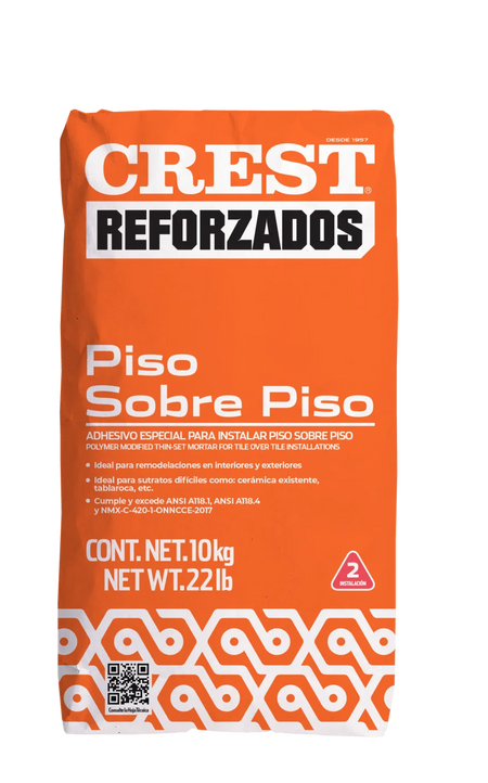 Adhesivo Crest Piso sobre Piso 10 kg — CREST