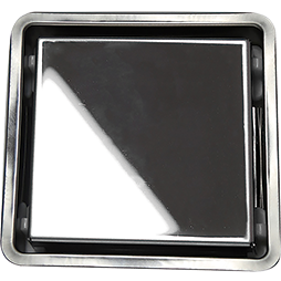 Coladera Cuadrada Doble Vista Fleximatic 2632 Acero Inoxidable