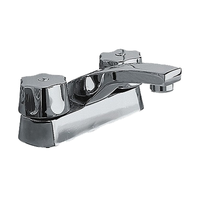 Mezcladora Urrea Para Lavabo Con Maneral Queen Acabado Cromado Pv0447