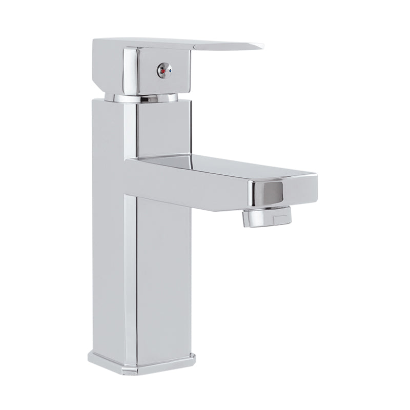 Monomando Corto Ecológico ABS para Lavabo Acabado Cromo