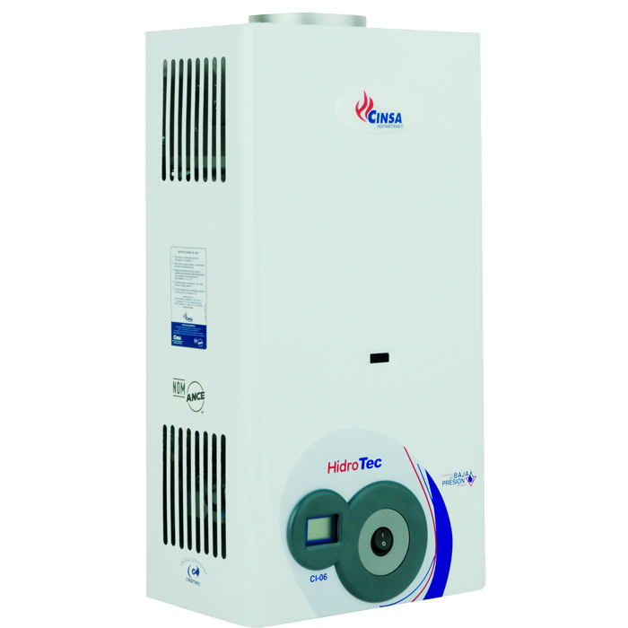 Calentador Instantáneo Cin-06 B. Capacidad De 6 Litros Color Blanco Pv1928