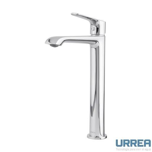 Monomando Urrea Alto Para Lavabo Lia Cromado Pv22087