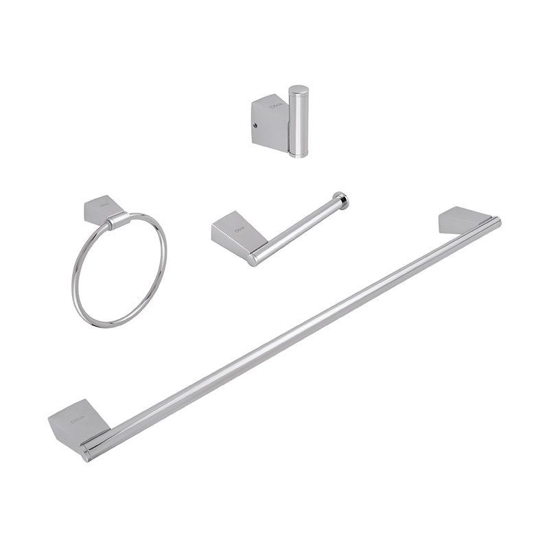 Juego de Accesorios para Baño de 4 Piezas Cromado 3500 PV2509