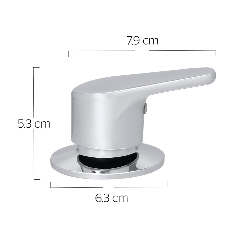 Maneral Metálico Grande para Mezcladora de Baño Línea Clásica CL, PV2516
