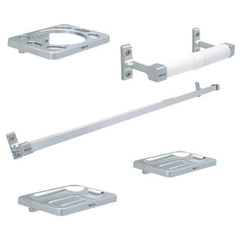 Juego de Accesorios para Baño de 5 Piezas Cromado 4900 PV2559