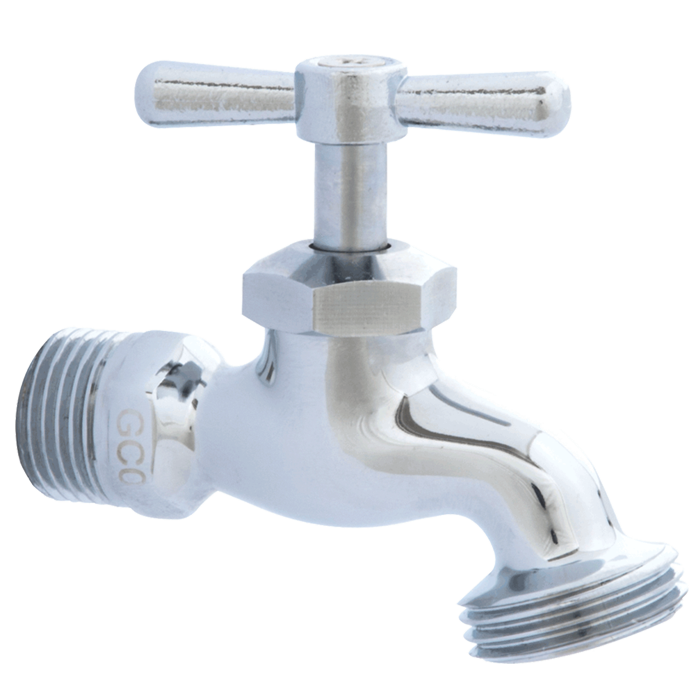 Llave Para Manguera 1/2, Modelo 4019C, Acabado Cromo, Dica