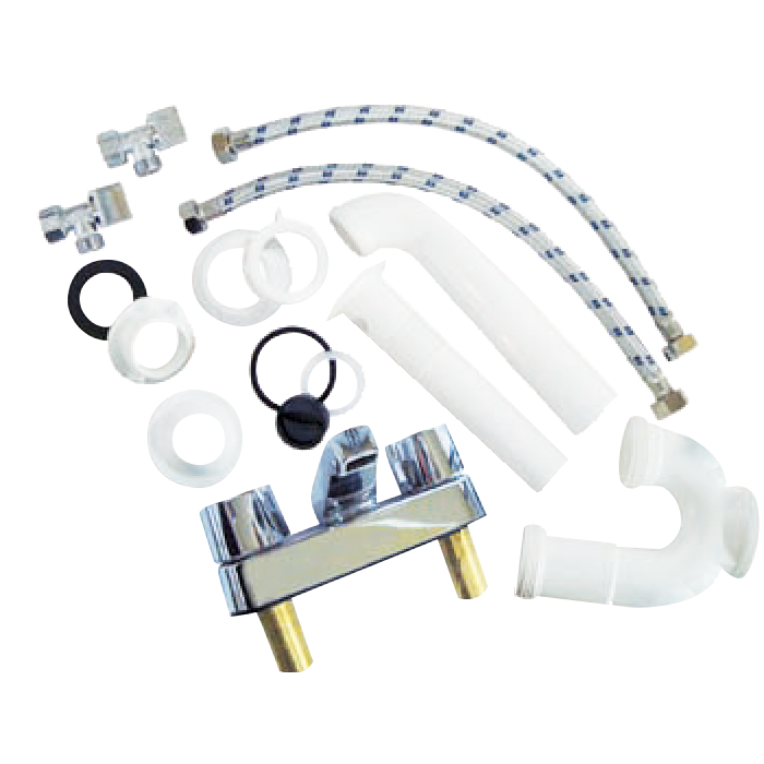 Combo P/Lavabo Con Mezcladora Kb-Hp 401-02