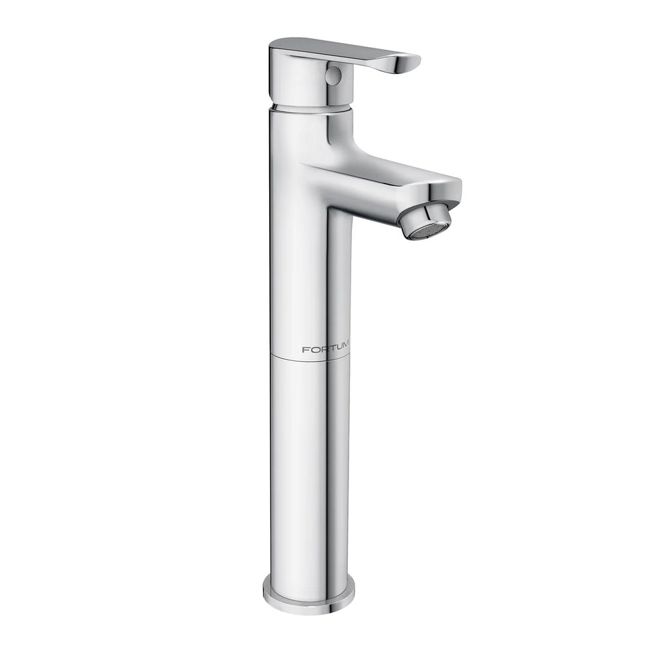 Llave Monomando Alto para Lavabo Moderno Acabado Cromo