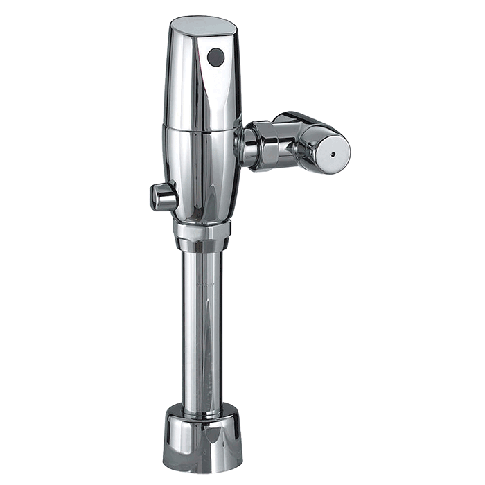 Fluxómetro Dc American Standard De Acabado Cromo Electrónico De Descarga 4.8 Litros.