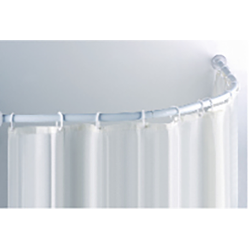 Tubo Gold Union Para Cortina De Baño Curvo Pv5094