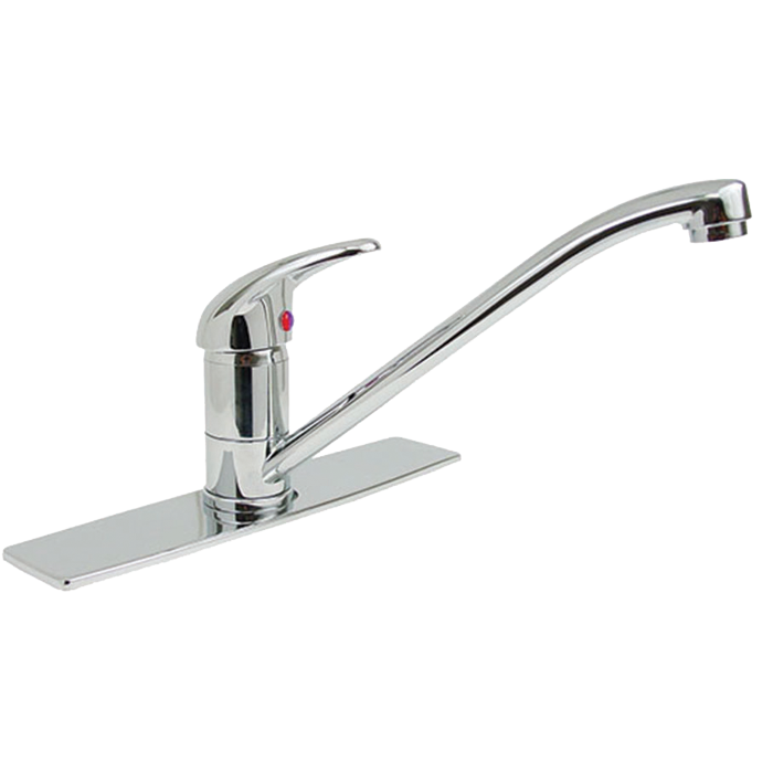 Monomando Para Fregadero Al Piso 7-Mq Rugo Pv6032