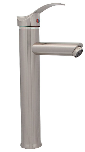 Mezcladora Satinada Para Lavabo Monomando 23Tls PV6130