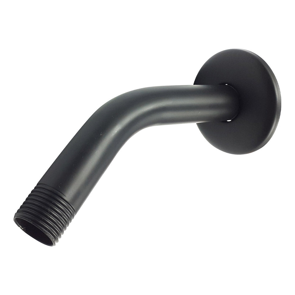 Brazo de Pared para Regadera Cuadrada 42.5 cm Negro Mate 460N, PV6346