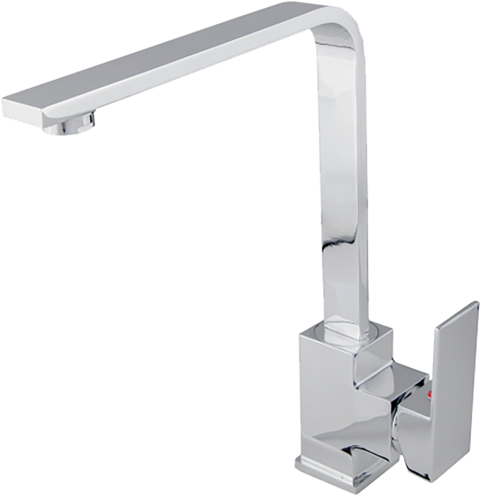 Monomando Ecológico Dica 4087 Para Fregadero Acabado Cromo Alta Durabilidad