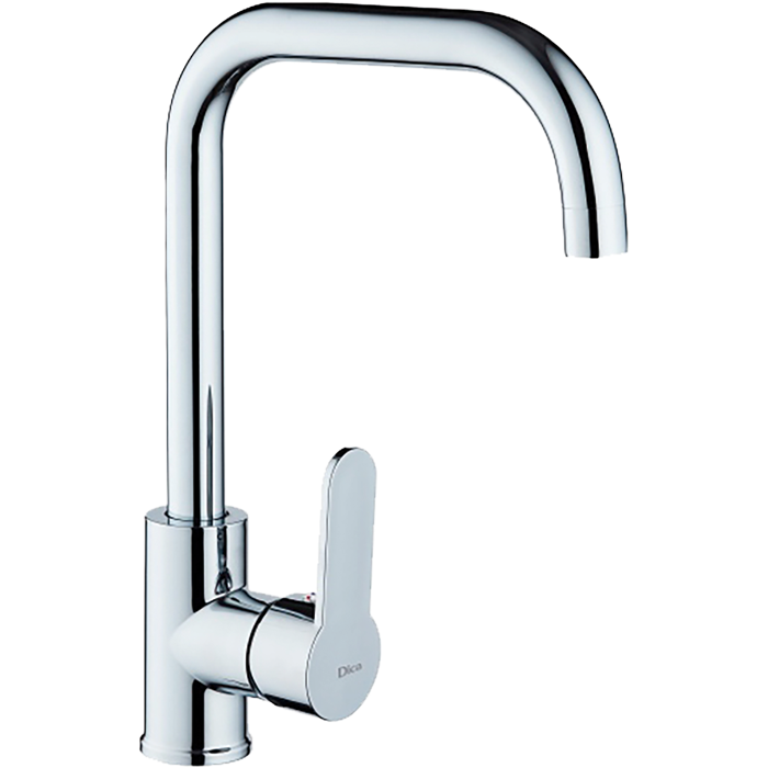 Monomando Ecológico Dica 4090 Para Fregadero Acabado Cromo Alta Durabilidad