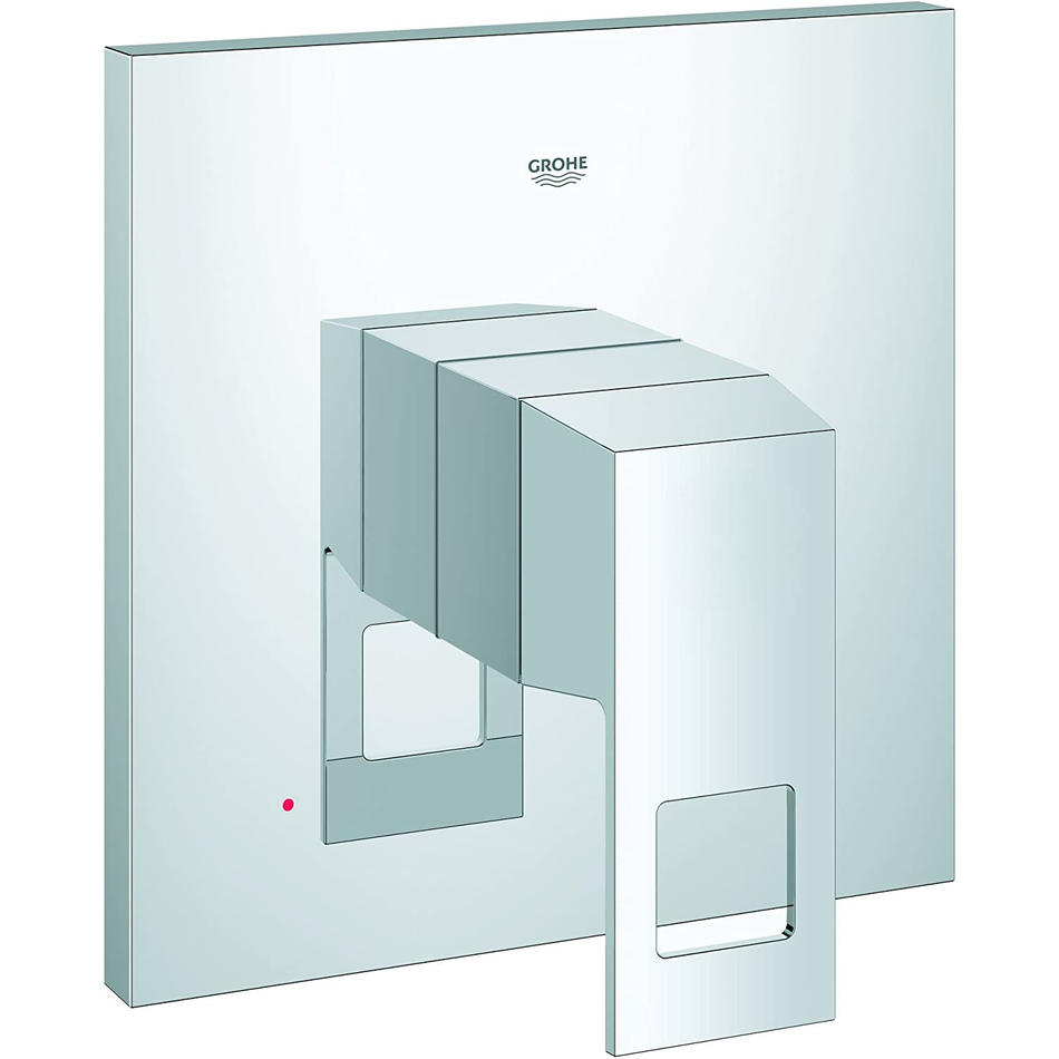 Monomando Eurocube Para Regadera Con Válvula De Presión Cromado