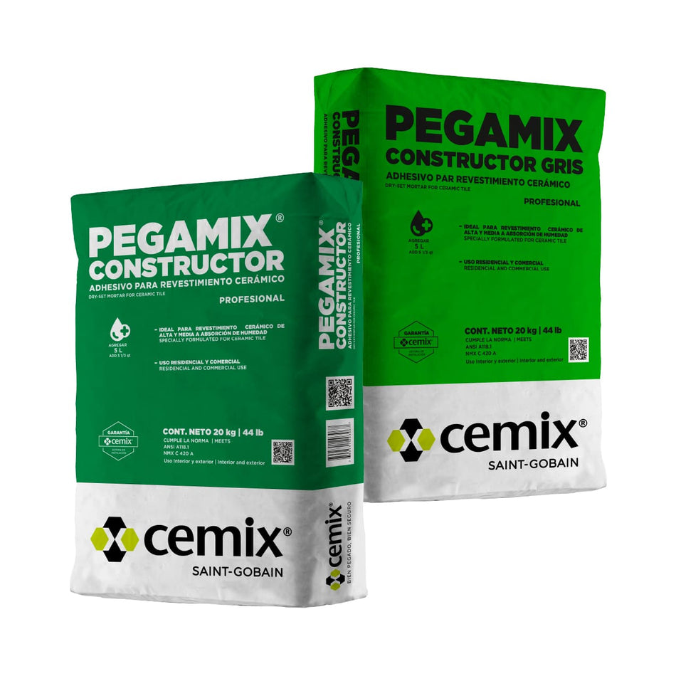 Pegamix Constructor Blanco 20kg - CEMIX
