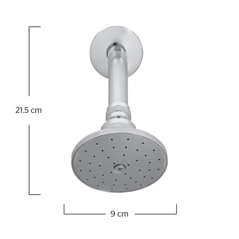 Regadera Urrea Redonda Con Brazo Pv2055