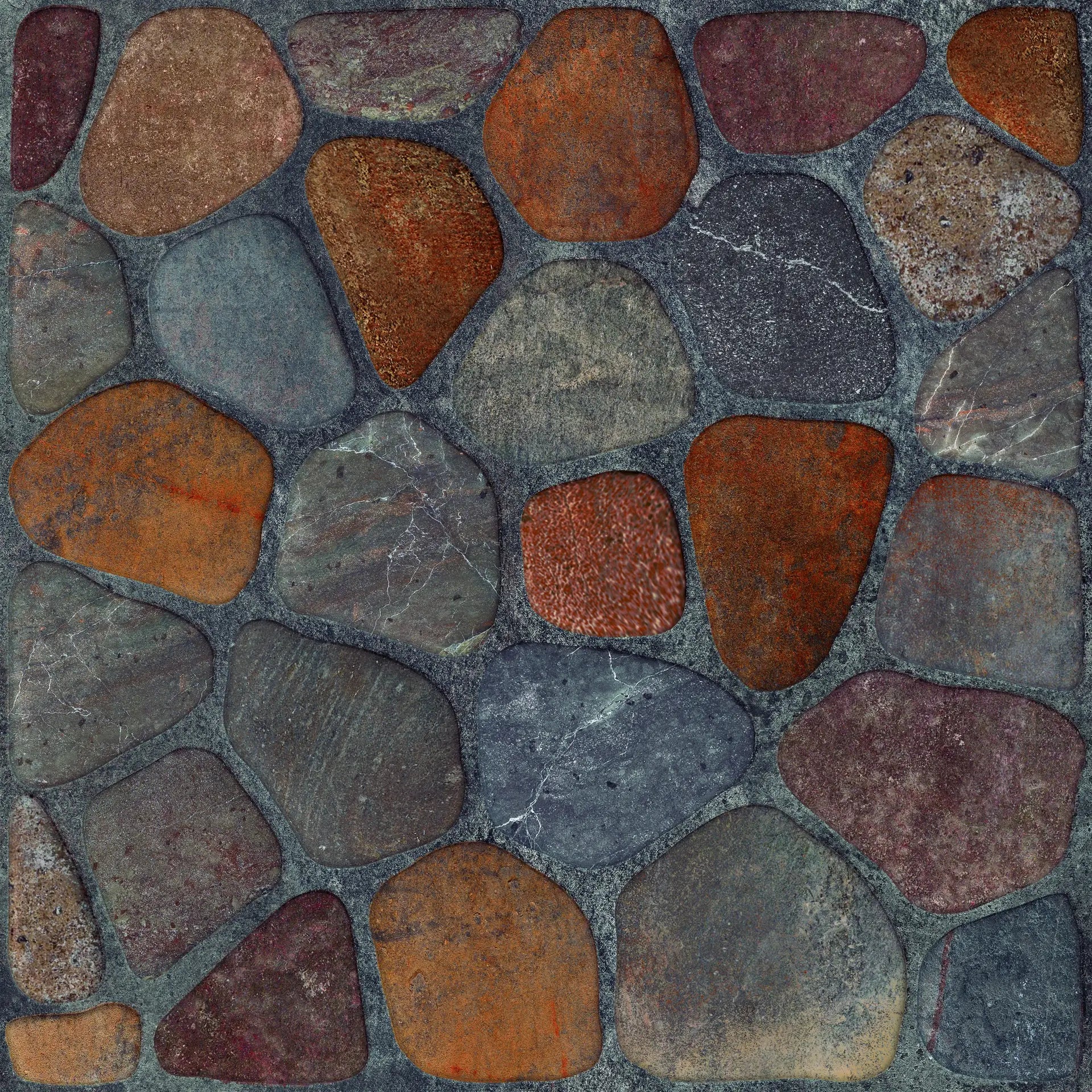 Rockmont Mix 33x33 cm - Cara 1