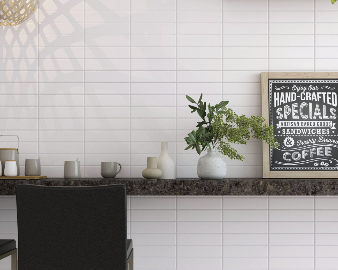 Render ambiente Charlot Blanco en barra — Cesantoni