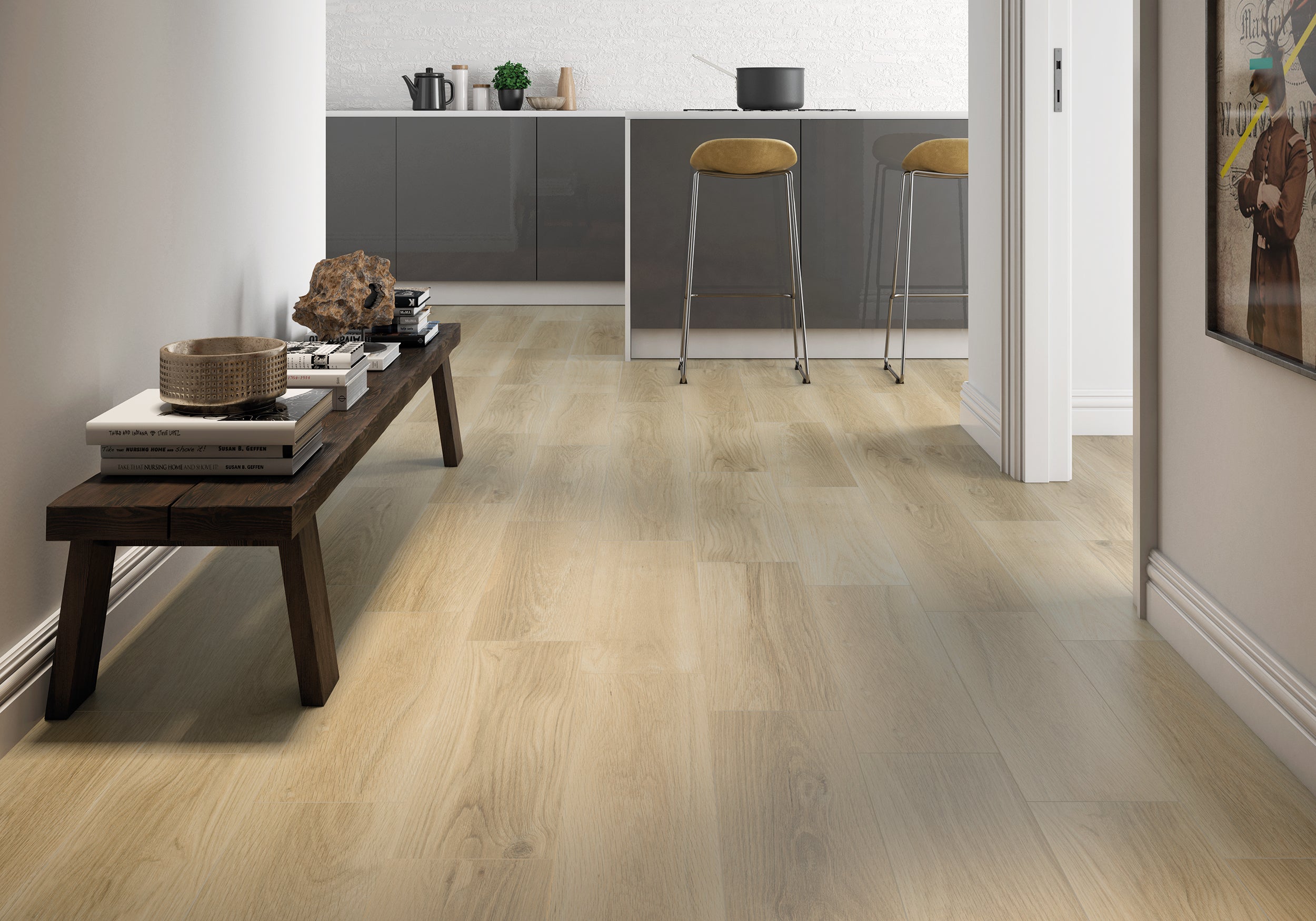 Render ambiente Elkwood Cesantoni