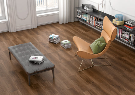 Detalle Hanover piso cerámico madera mate Cesantoni