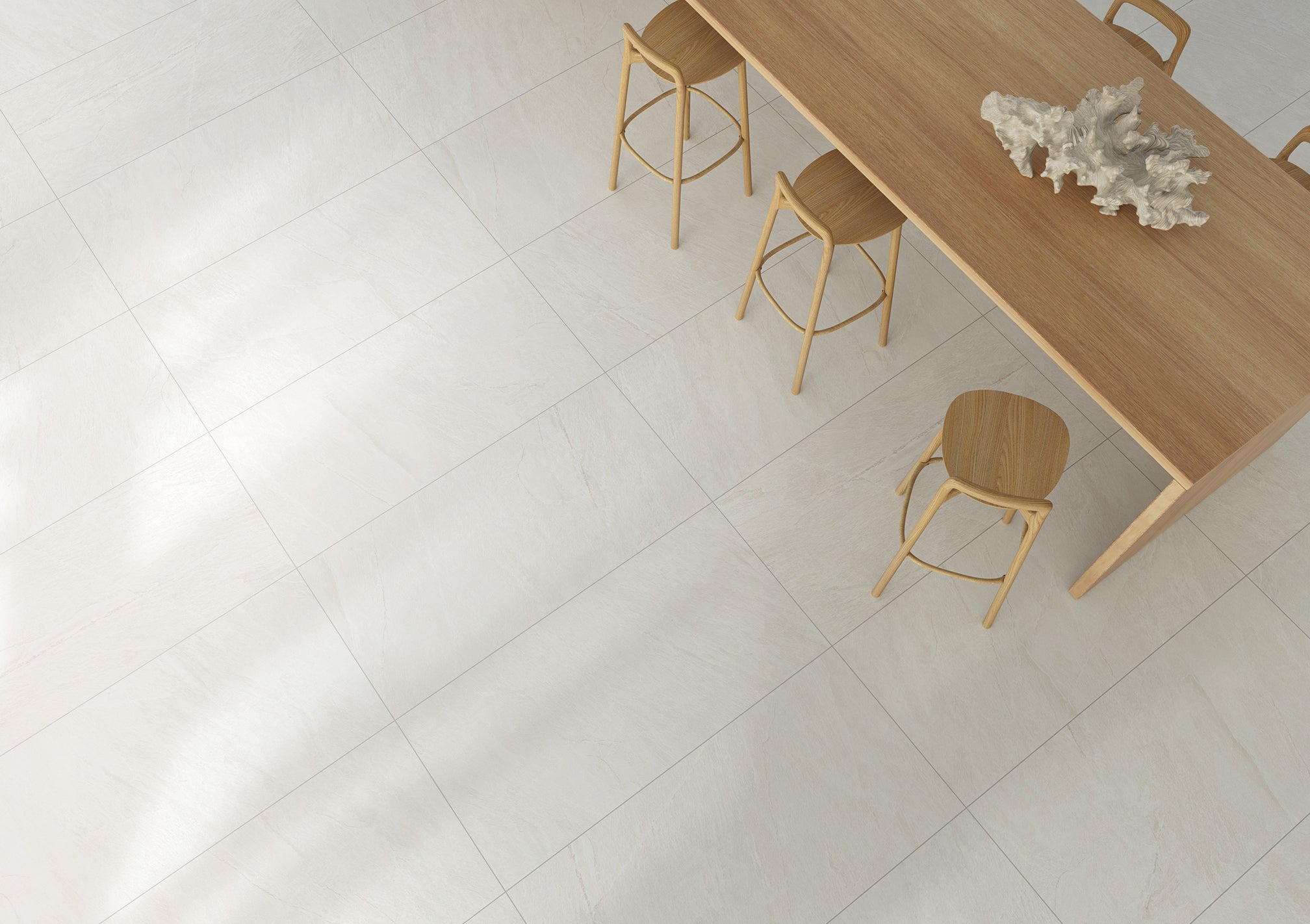 Helsinki - Render detalle Super Gres piedra 60x120 cm
