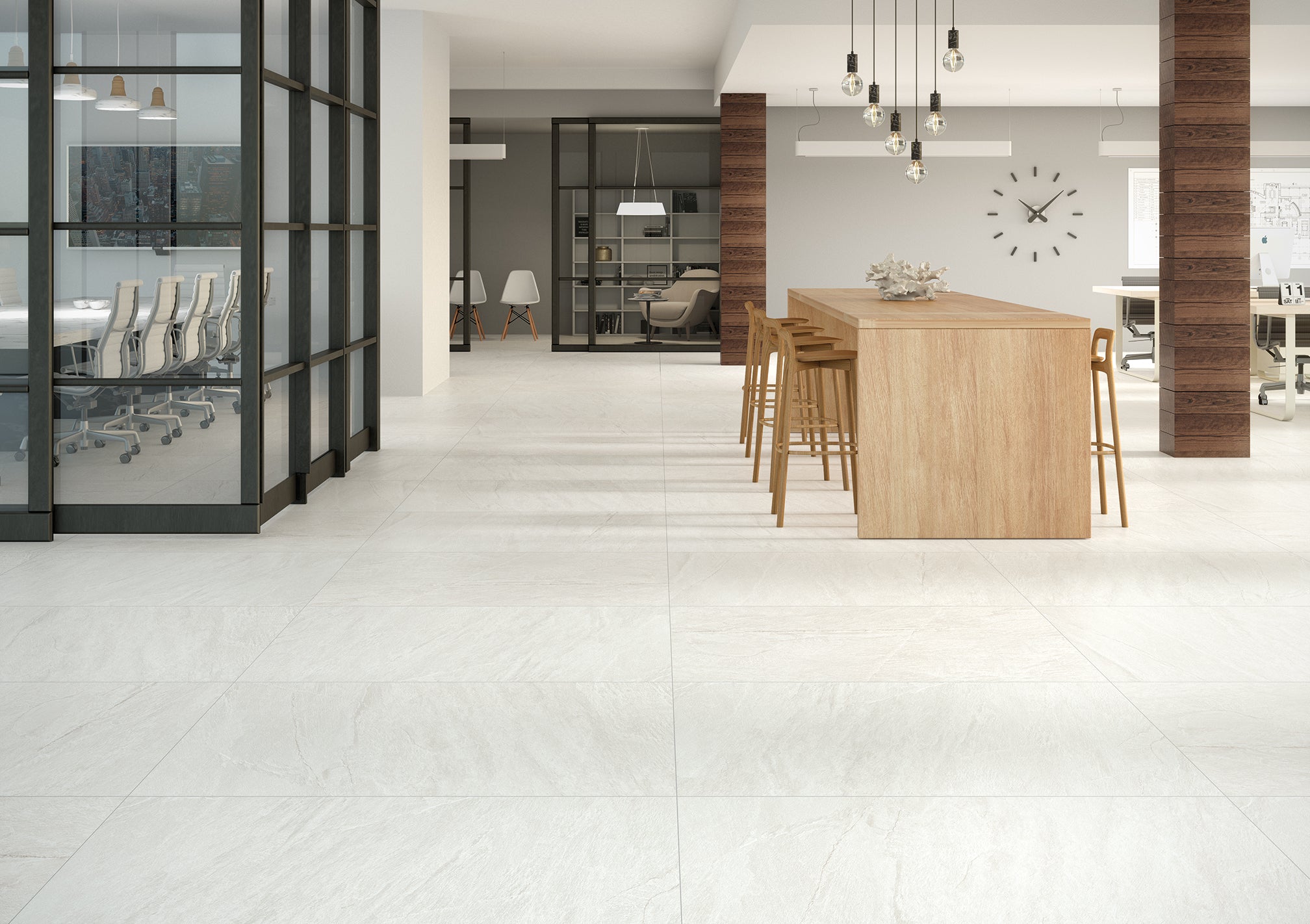 Helsinki - Render ambiente interior