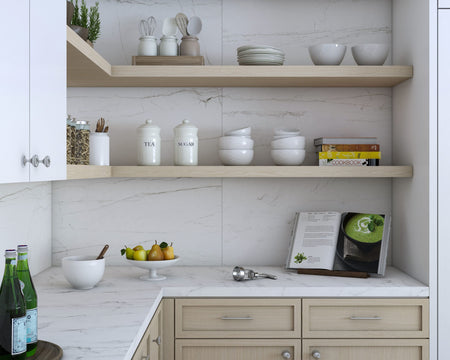 Santorini — render cocina detalle HD