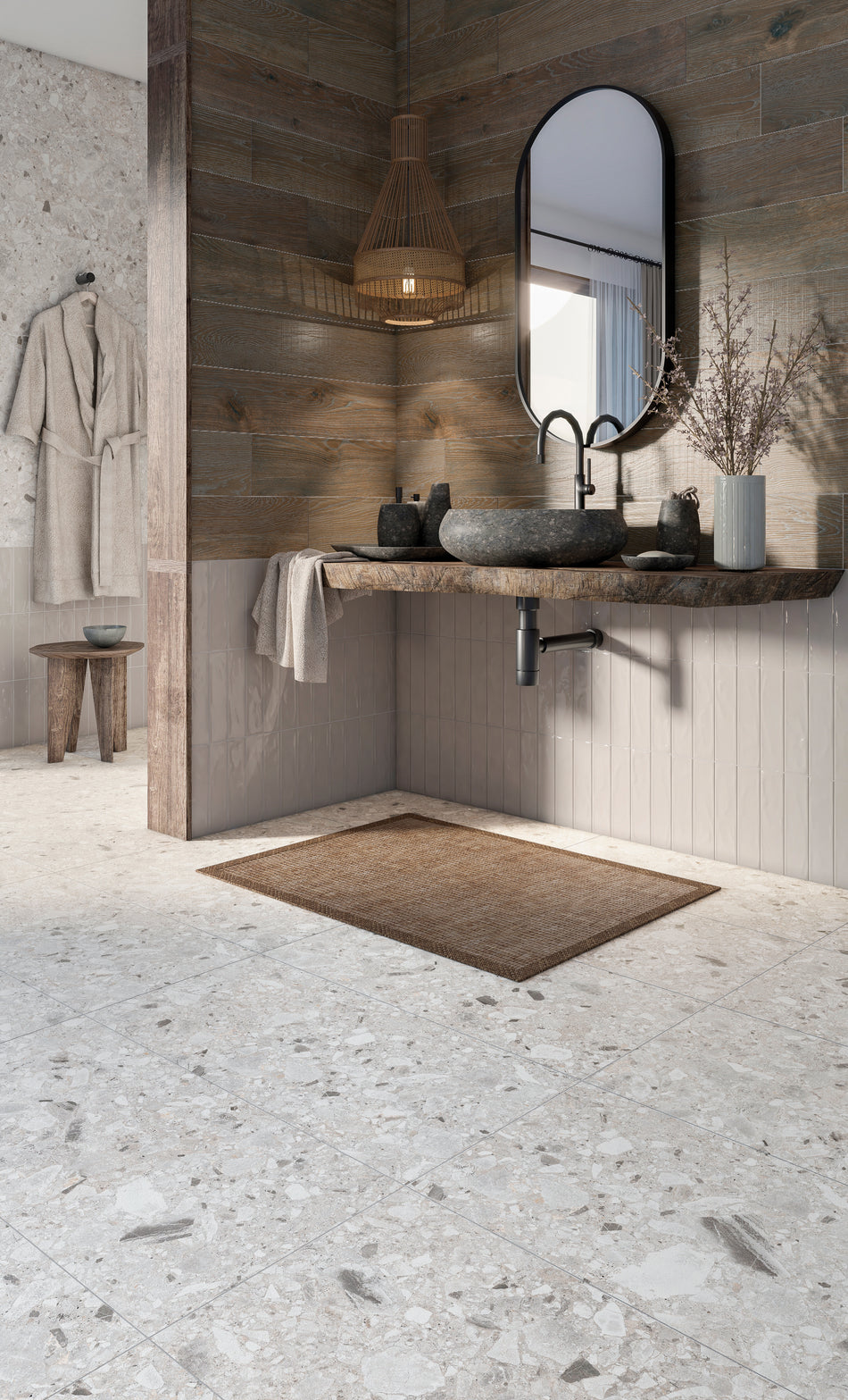 TERRAZO 45x90 - Baño