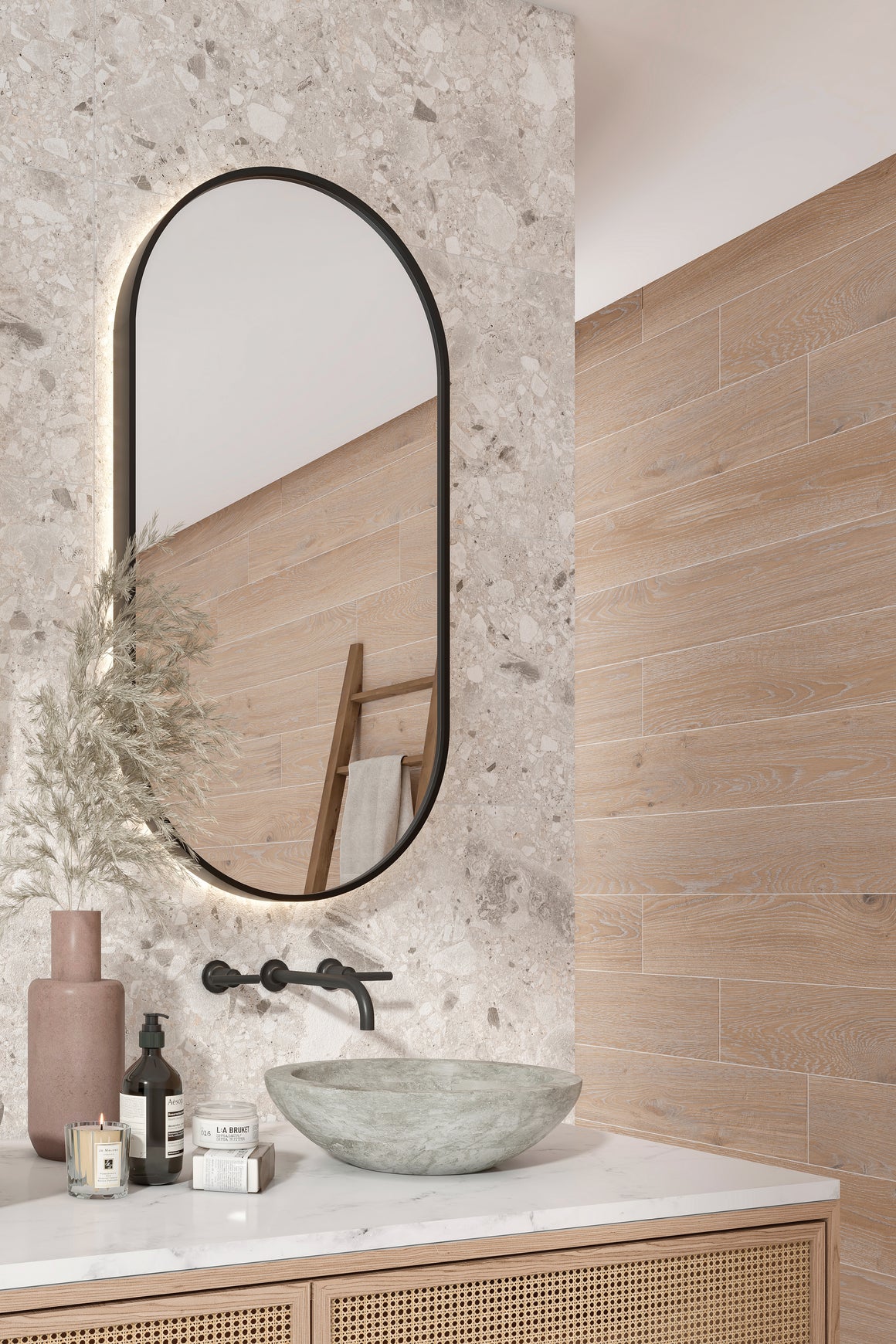 TERRAZO 45x90 - Espejo