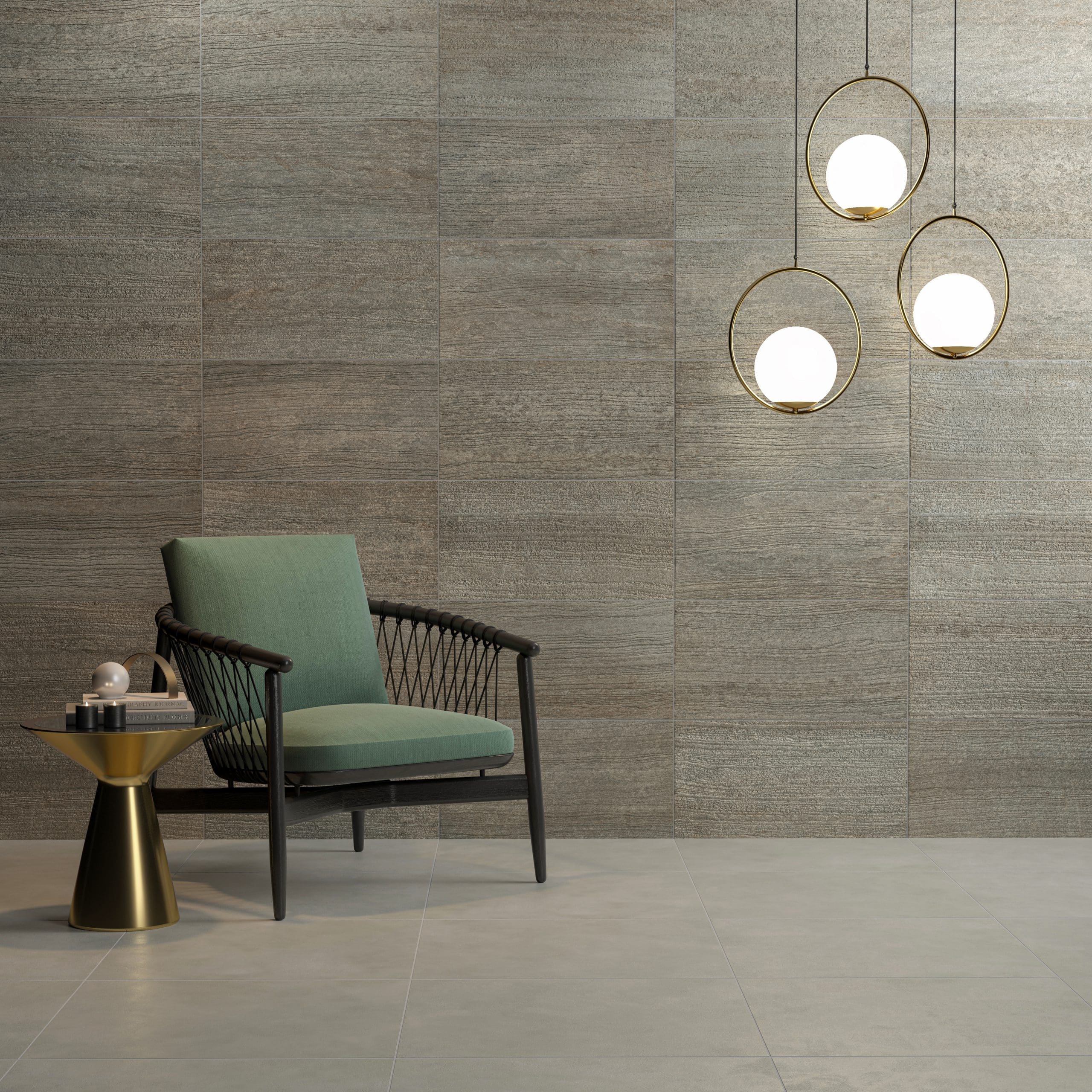 Render ambiente Cuori 30x60 cm — Cesantoni
