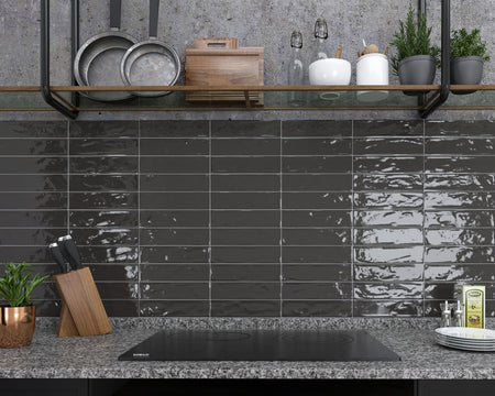 Edimburgo Obsidian Brillante render ambiente Cesantoni