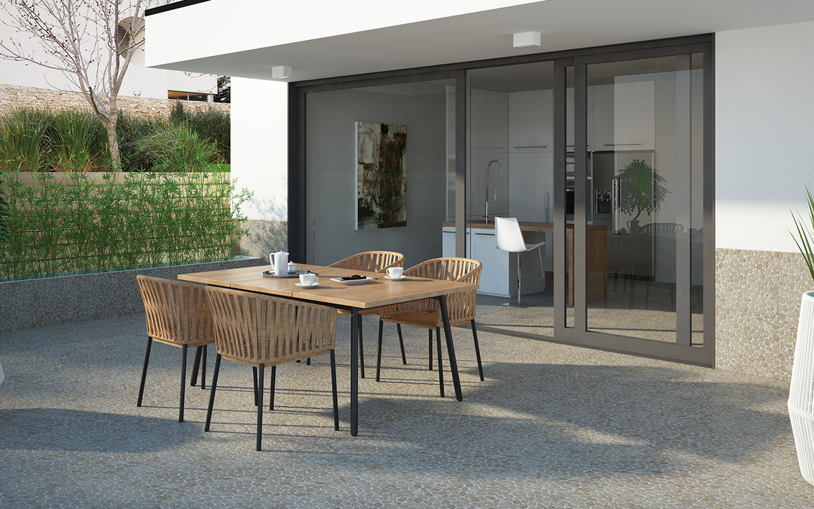 BAEZA DORADA 45X45 - Ambiente Vitromex