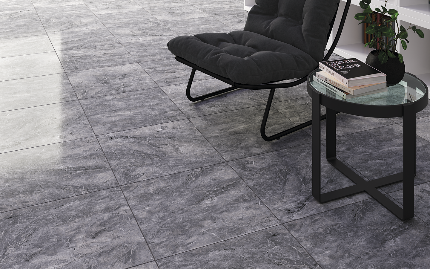 CORFÚ GRAFITO 45X45 - Ambiente Vitromex