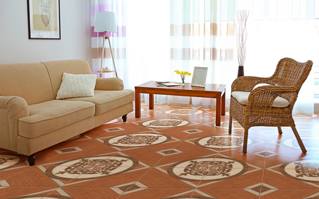 LINARES TERRACOTA 36X36 - Ambiente Vitromex